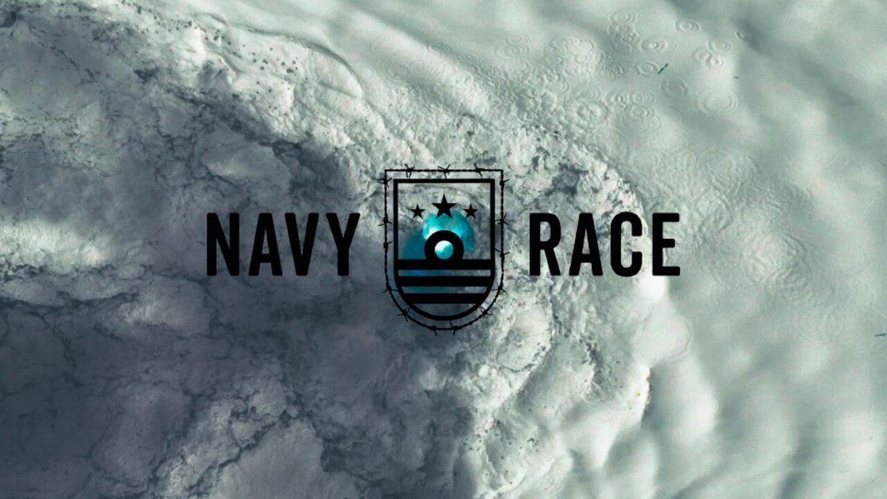 Stillbilde fra Navy Race i Horten